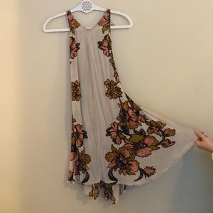 Free People Floral Tunic Dress